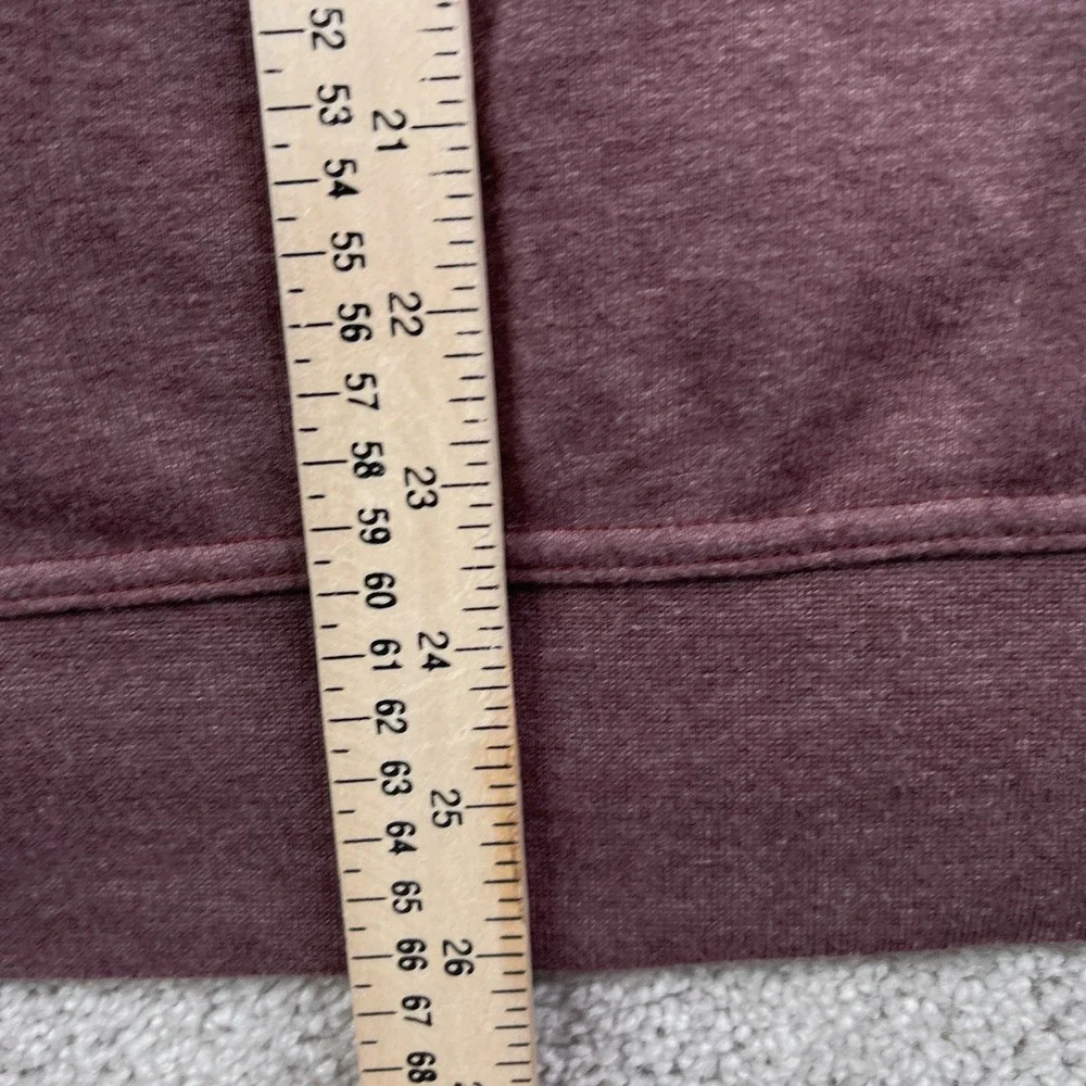The North Face Hoodie Mens Medium Red Maroon Half Dome‎ Logo Pullover Sweatshirt